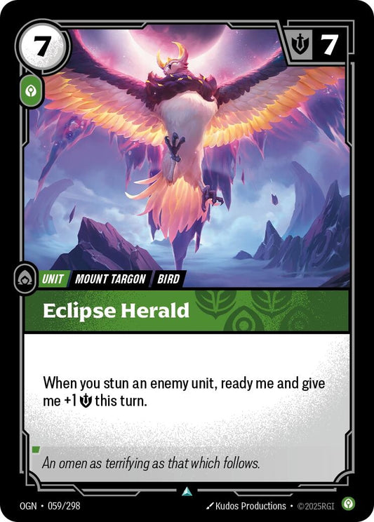 Image for Eclipse Herald [059/298] - Riftbound: League of Legends Trading Card Game