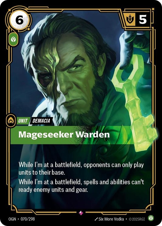 Image for Mageseeker Warden [070/298] - Riftbound: League of Legends Trading Card Game