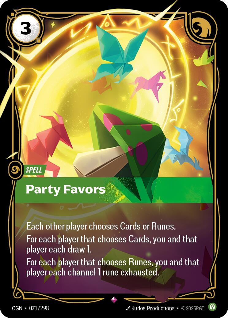 Image for Party Favors [071/298] - Riftbound: League of Legends Trading Card Game