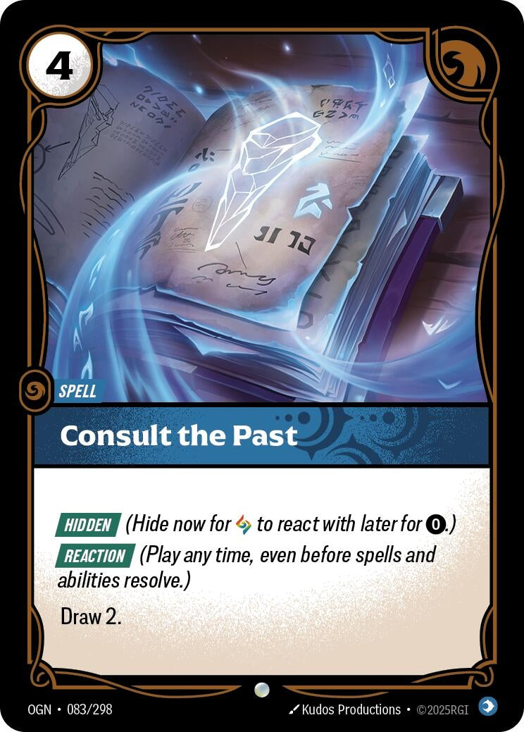 Image for Consult the Past [083/298] - Riftbound: League of Legends Trading Card Game