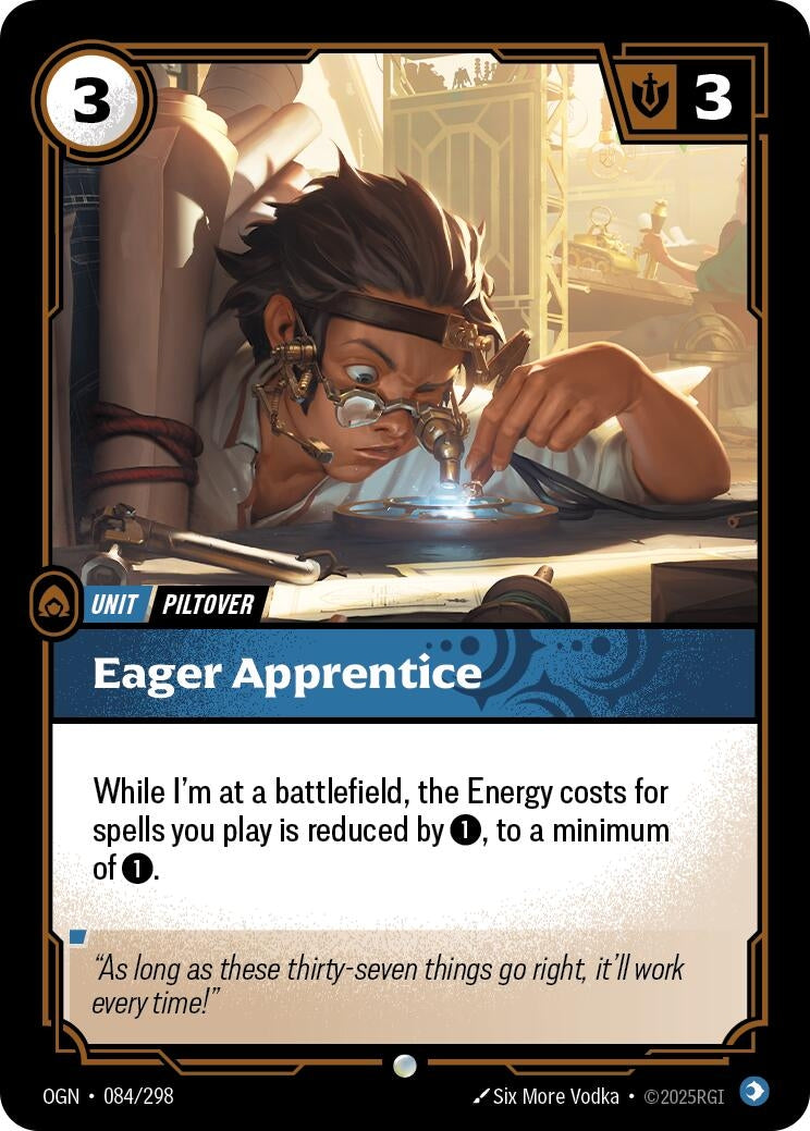Image for Eager Apprentice [084/298] - Riftbound: League of Legends Trading Card Game