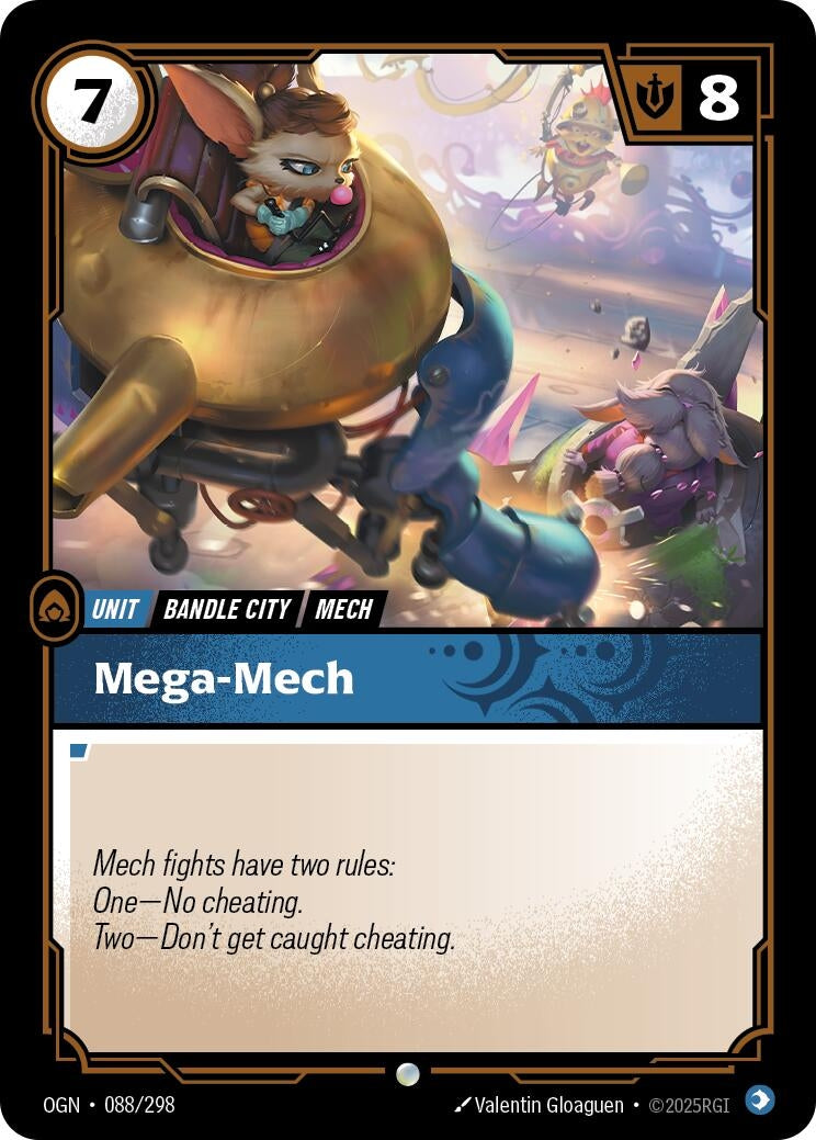 Image for Mega-Mech [088/298] - Riftbound: League of Legends Trading Card Game