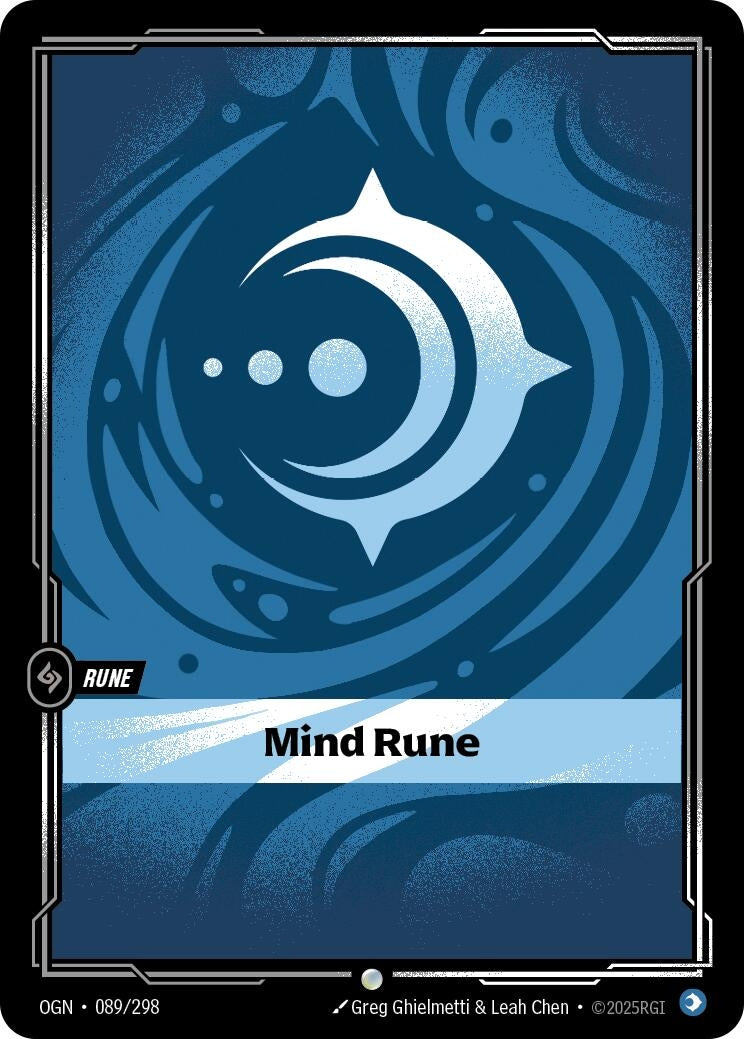 Image for Mind Rune [089/298] - Riftbound: League of Legends Trading Card Game