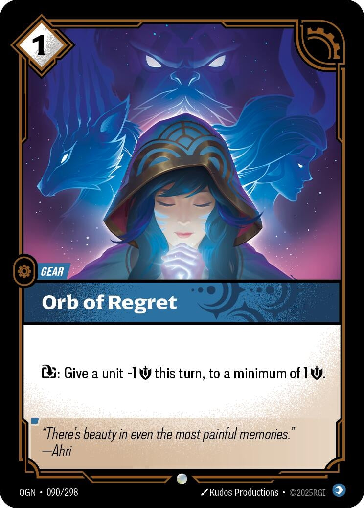 Image for Orb of Regret [090/298] - Riftbound: League of Legends Trading Card Game