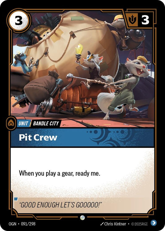Image for Pit Crew [091/298] - Riftbound: League of Legends Trading Card Game