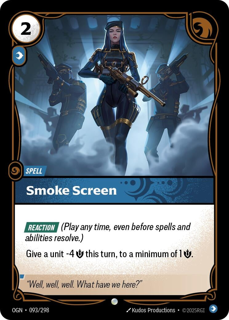 Image for Smoke Screen [093/298] - Riftbound: League of Legends Trading Card Game