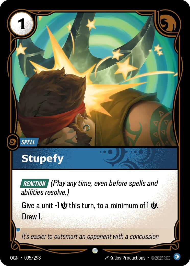 Image for Stupefy [095/298] - Riftbound: League of Legends Trading Card Game