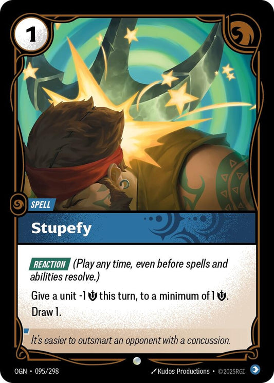 Image for Stupefy [095/298] - Riftbound: League of Legends Trading Card Game