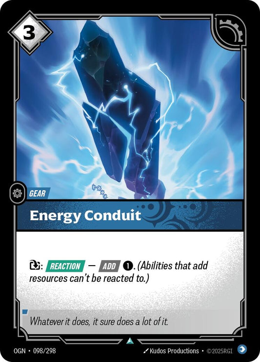 Image for Energy Conduit [098/298] - Riftbound: League of Legends Trading Card Game