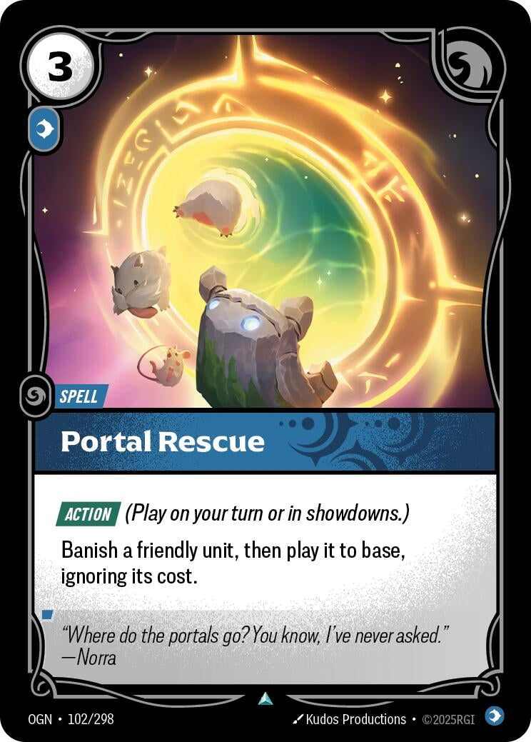 Image for Portal Rescue [102/298] - Riftbound: League of Legends Trading Card Game