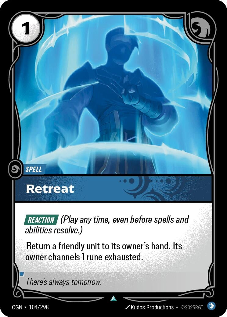 Image for Retreat [104/298] - Riftbound: League of Legends Trading Card Game