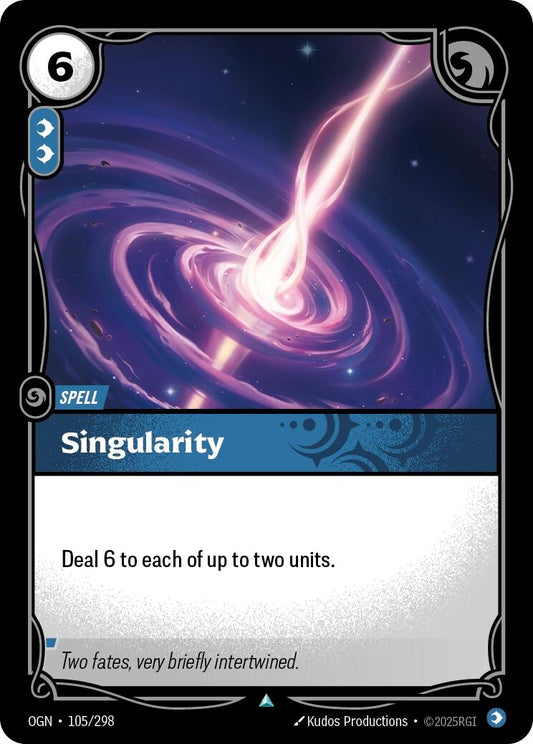 Image for Singularity [105/298] - Riftbound: League of Legends Trading Card Game