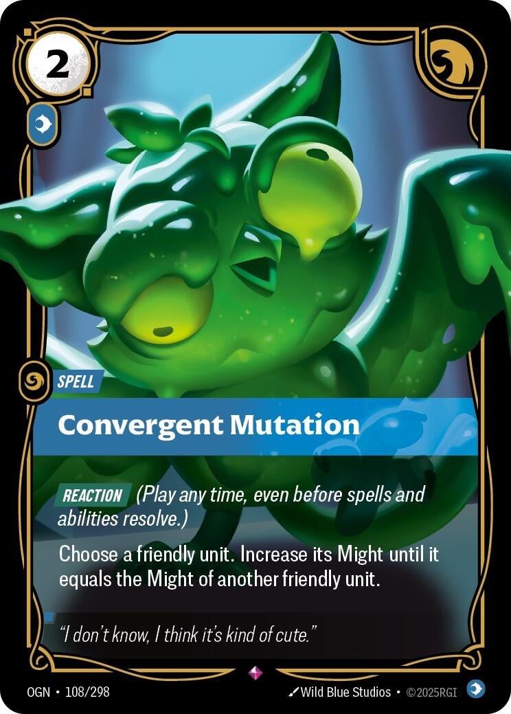 Image for Convergent Mutation [108/298] - Riftbound: League of Legends Trading Card Game