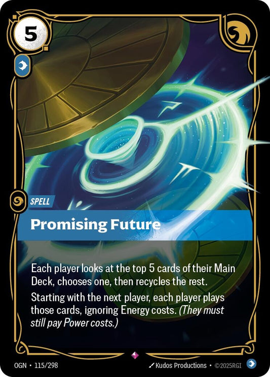 Image for Promising Future [115/298] - Riftbound: League of Legends Trading Card Game