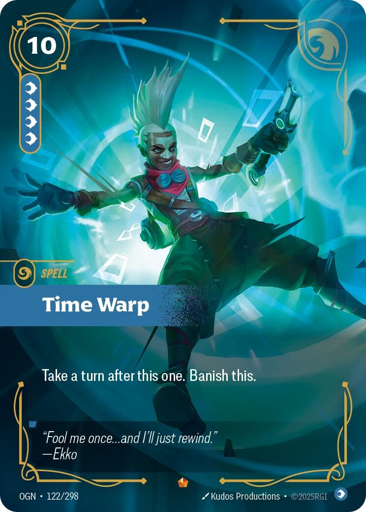 Image for Time Warp [122/298] - Riftbound: League of Legends Trading Card Game