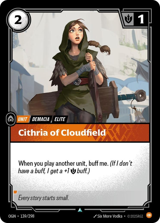 Image for Cithria of Cloudfield [139/298] - Riftbound: League of Legends Trading Card Game