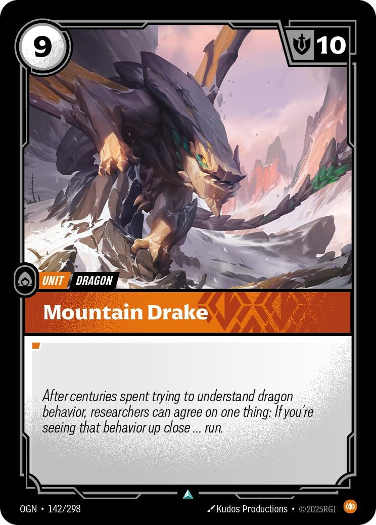 Image for Mountain Drake [142/298] - Riftbound: League of Legends Trading Card Game