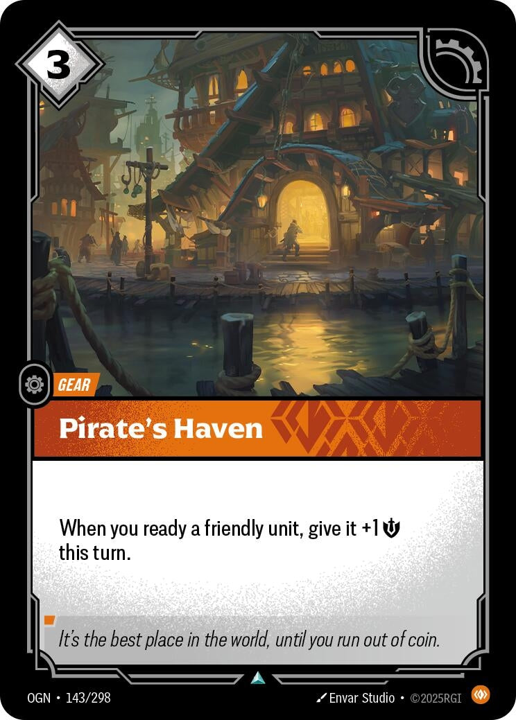 Image for Pirate's Haven [143/298] - Riftbound: League of Legends Trading Card Game