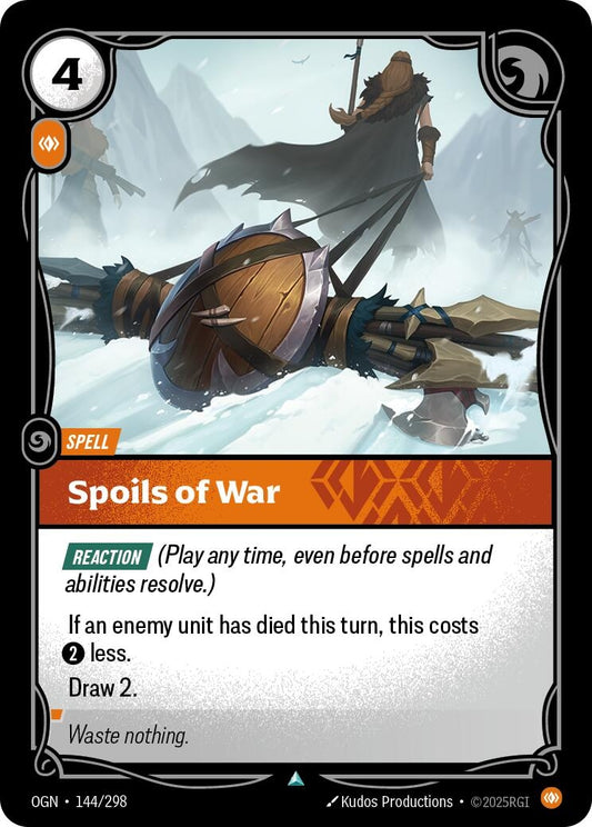 Image for Spoils of War [144/298] - Riftbound: League of Legends Trading Card Game