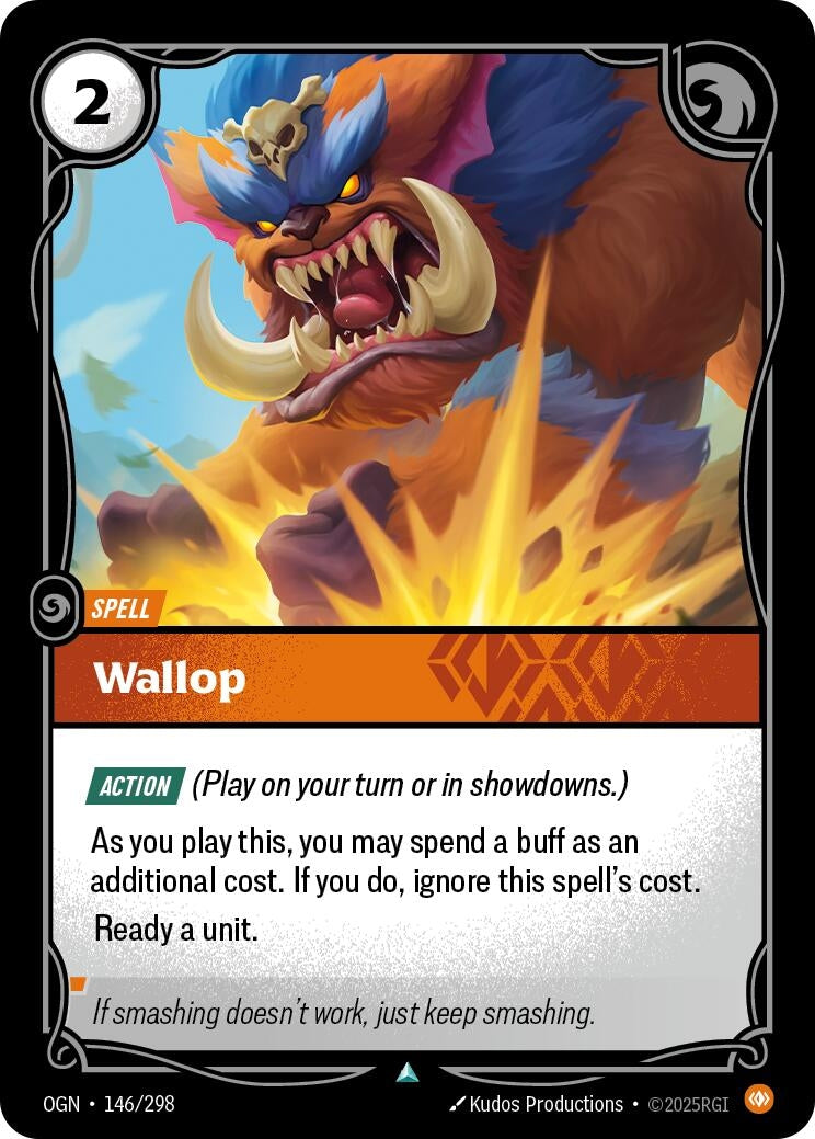Image for Wallop [146/298] - Riftbound: League of Legends Trading Card Game