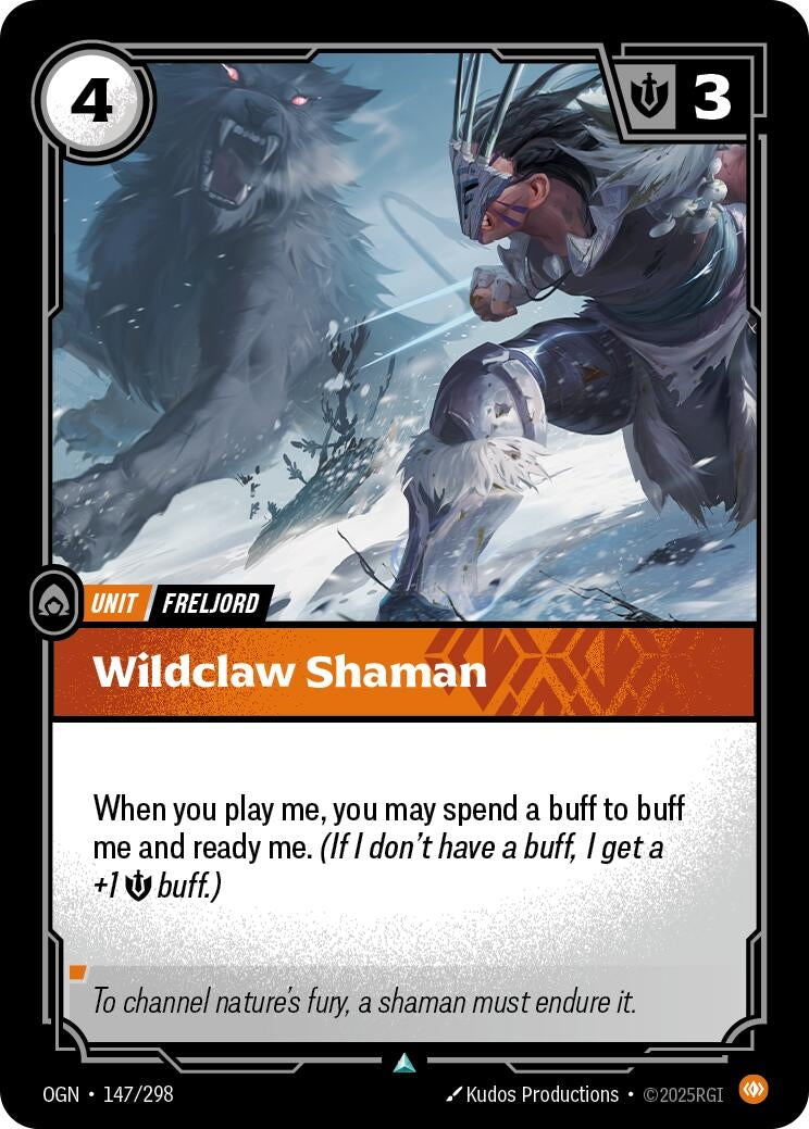 Image for Wildclaw Shaman [147/298] - Riftbound: League of Legends Trading Card Game