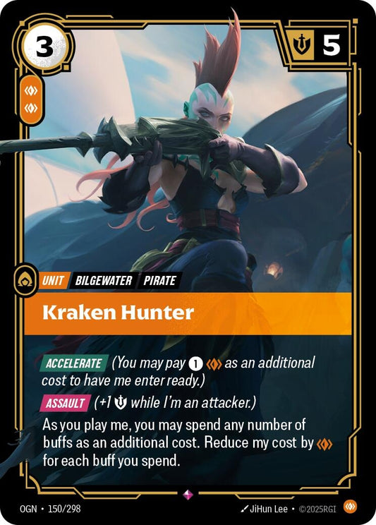 Image for Kraken Hunter [150/298] - Riftbound: League of Legends Trading Card Game
