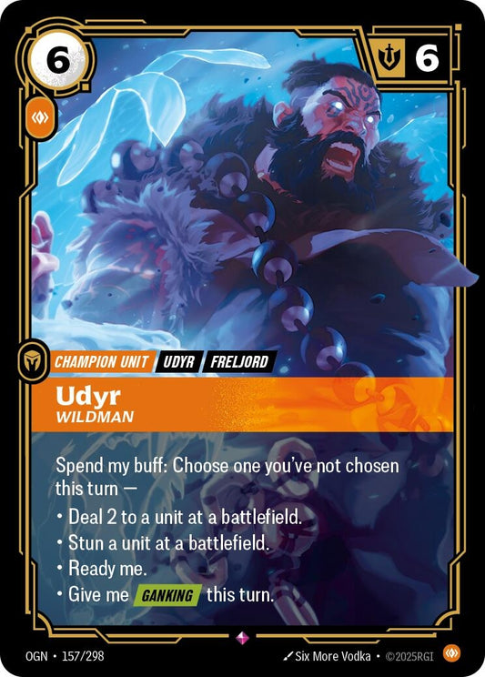 Image for Udyr - Wildman [157/298] - Riftbound: League of Legends Trading Card Game