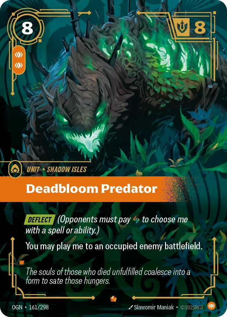 Image for Deadbloom Predator [161/298] - Riftbound: League of Legends Trading Card Game