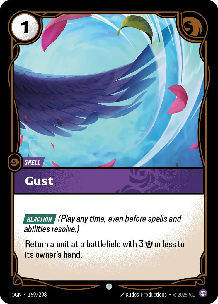Image for Gust [169/298] - Riftbound: League of Legends Trading Card Game