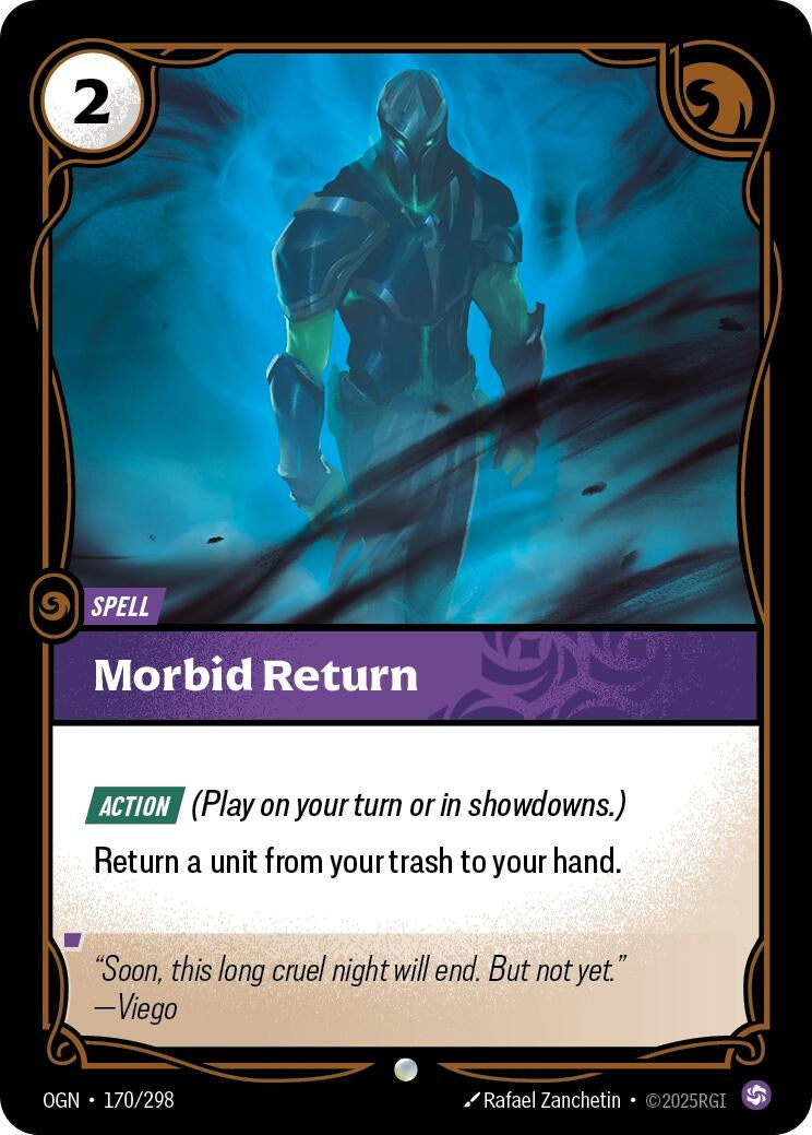 Image for Morbid Return [170/298] - Riftbound: League of Legends Trading Card Game