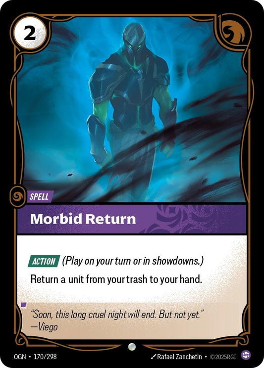 Image for Morbid Return [170/298] - Riftbound: League of Legends Trading Card Game