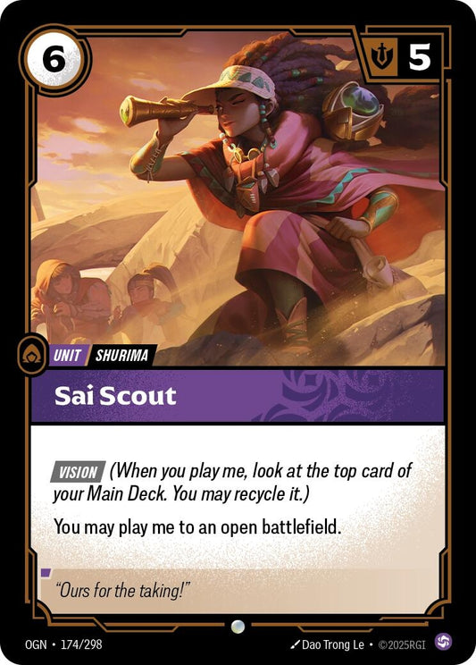 Image for Sai Scout [174/298] - Riftbound: League of Legends Trading Card Game