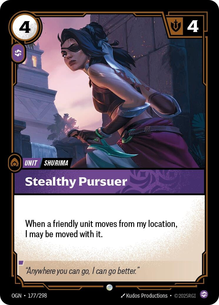 Image for Stealthy Pursuer [177/298] - Riftbound: League of Legends Trading Card Game