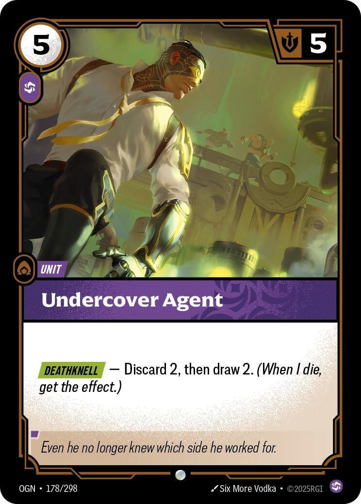 Image for Undercover Agent [178/298] - Riftbound: League of Legends Trading Card Game