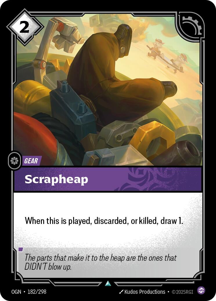 Image for Scrapheap [182/298] - Riftbound: League of Legends Trading Card Game