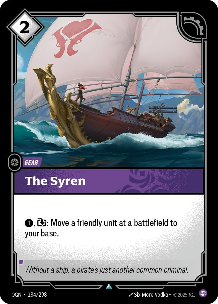 Image for The Syren [184/298] - Riftbound: League of Legends Trading Card Game