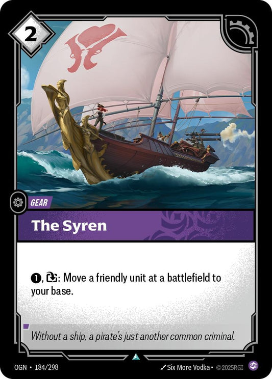 Image for The Syren [184/298] - Riftbound: League of Legends Trading Card Game