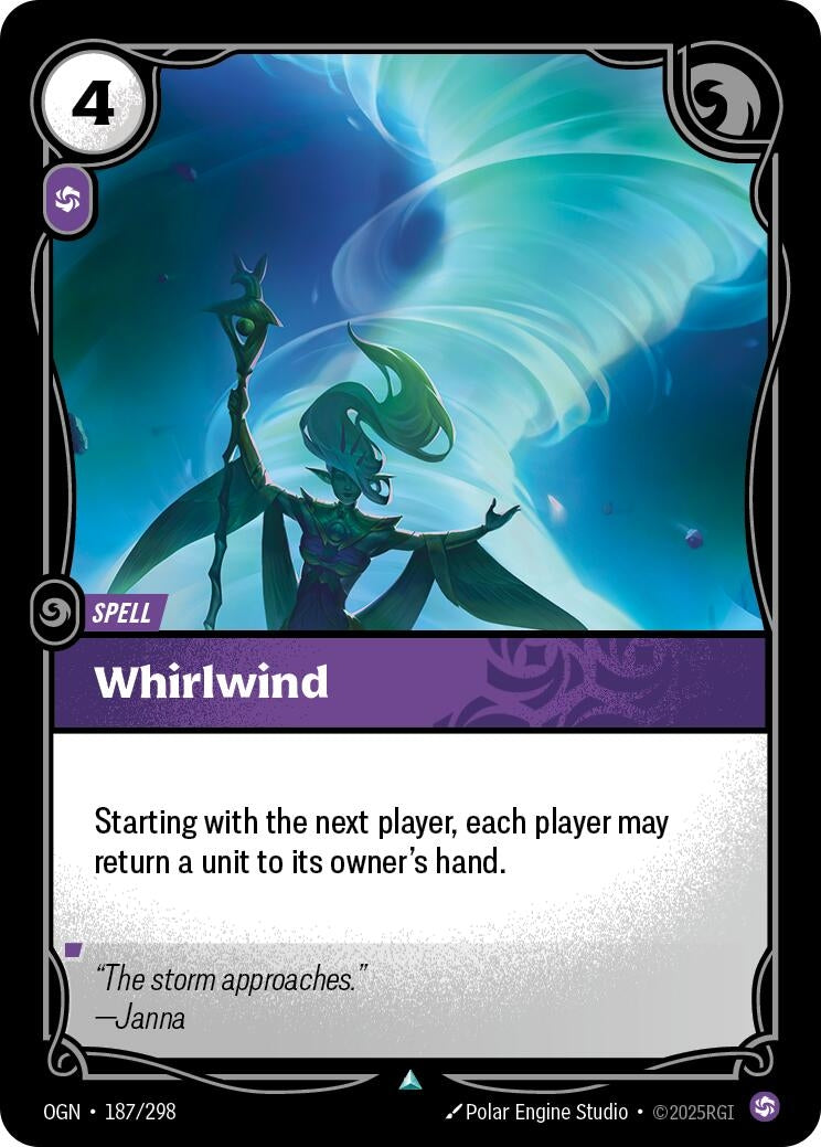 Image for Whirlwind [187/298] - Riftbound: League of Legends Trading Card Game