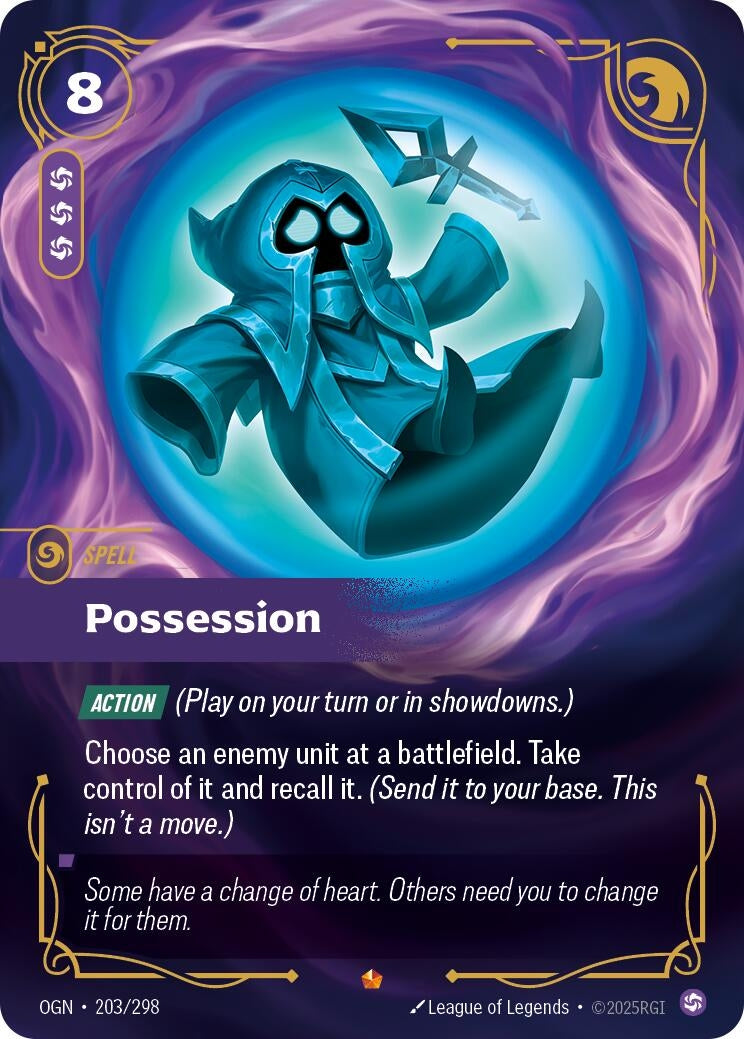 Image for Possession [203/298] - Riftbound: League of Legends Trading Card Game