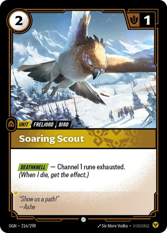 Image for Soaring Scout [216/298] - Riftbound: League of Legends Trading Card Game
