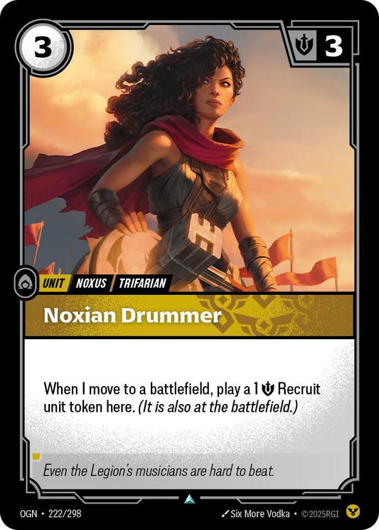 Image for Noxian Drummer [222/298] - Riftbound: League of Legends Trading Card Game