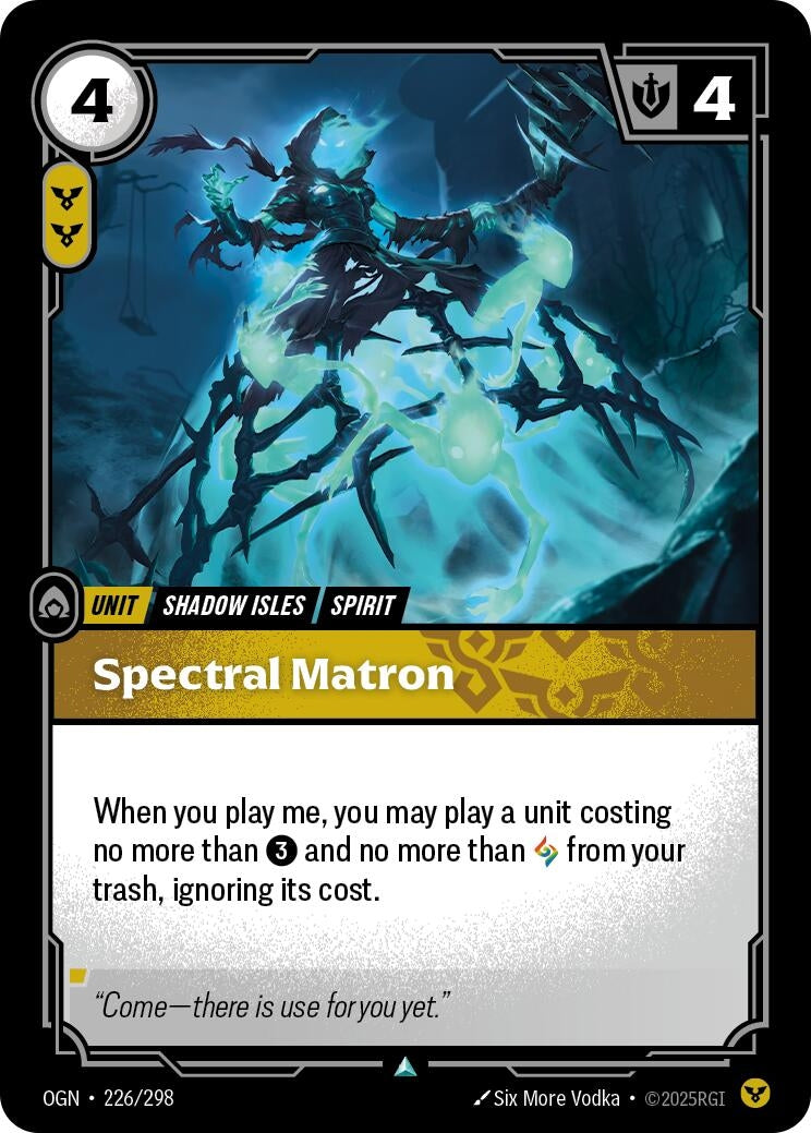 Image for Spectral Matron [226/298] - Riftbound: League of Legends Trading Card Game