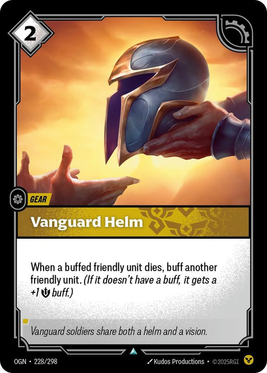 Image for Vanguard Helm [228/298] - Riftbound: League of Legends Trading Card Game