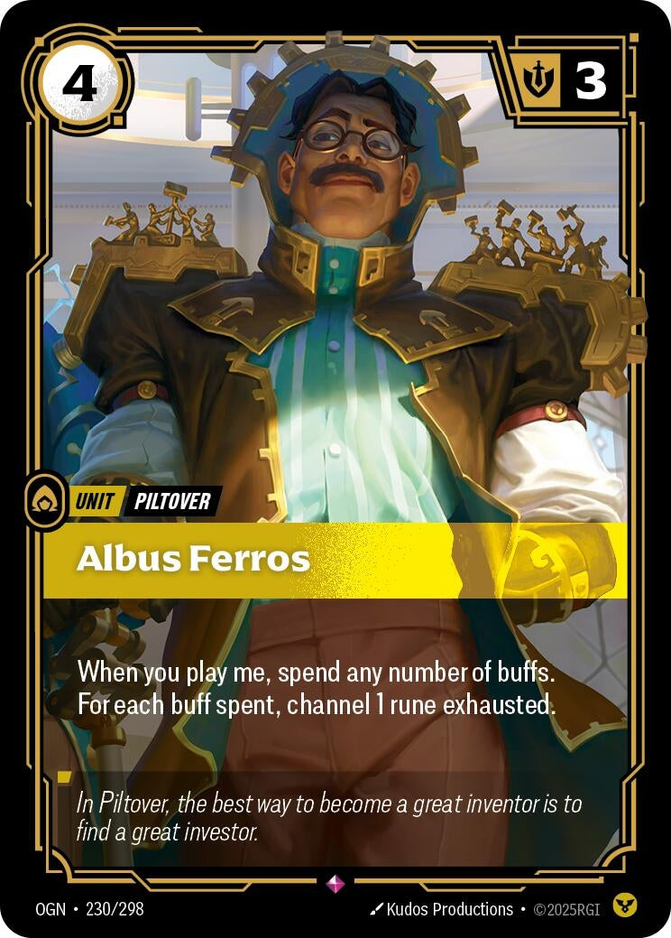 Image for Albus Ferros [230/298] - Riftbound: League of Legends Trading Card Game