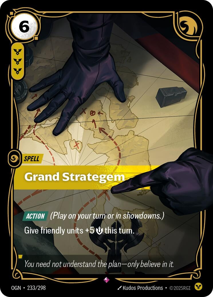Image for Grand Strategem [233/298] - Riftbound: League of Legends Trading Card Game
