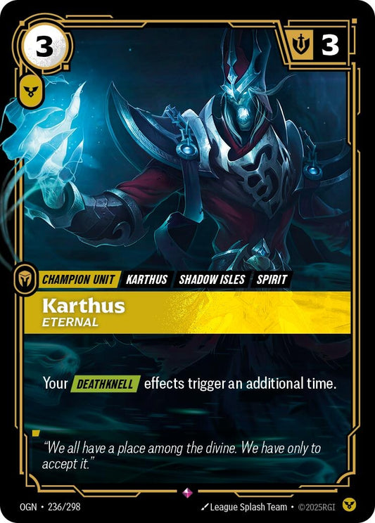 Image for Karthus - Eternal [236/298] - Riftbound: League of Legends Trading Card Game