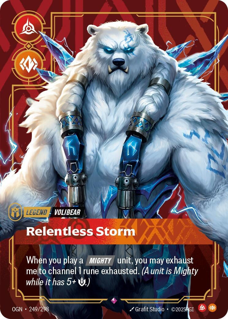 Image for Volibear - Relentless Storm [249/298] - Riftbound: League of Legends Trading Card Game