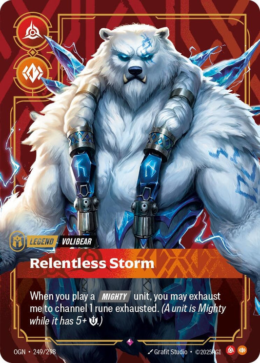 Image for Volibear - Relentless Storm [249/298] - Riftbound: League of Legends Trading Card Game