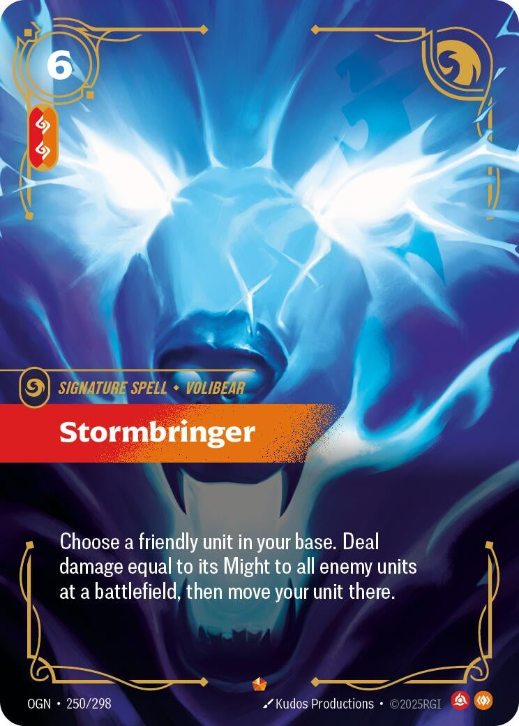 Image for Stormbringer [250/298] - Riftbound: League of Legends Trading Card Game