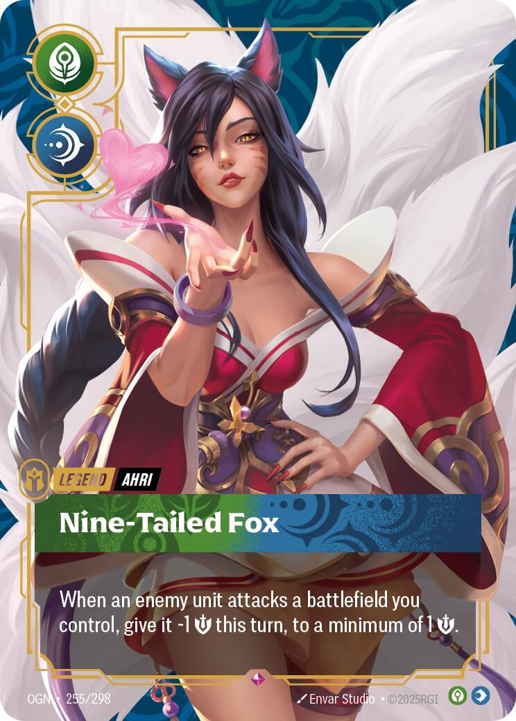 Image for Ahri - Nine-Tailed Fox [255/298] - Riftbound: League of Legends Trading Card Game